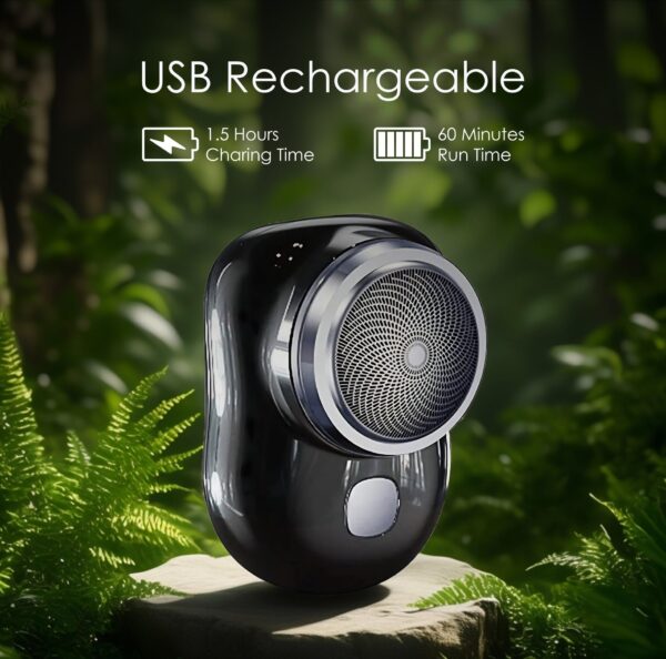 Mini Electric Shaver - Rechargeable - Image 6