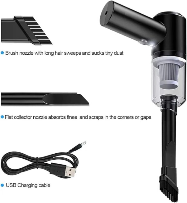 Portable High Power 2 in 1 Car Vacuum Cleaner - Image 3