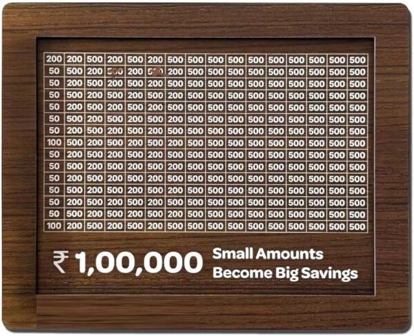 Premium Wooden Piggy Bank for Kids & Adults