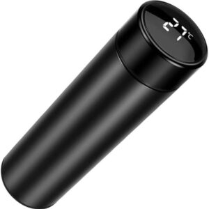 Steel Water Bottle With Led Temperature Display
