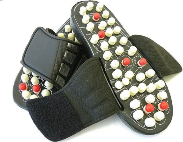Spring Action Acupressure Massage Slippers