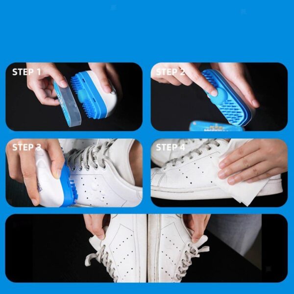 Premium Waterless Shoes Edge Whitening Cleaner Canvas - Image 3