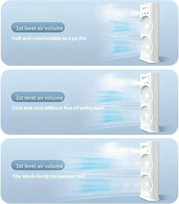 Portable Cooling Fan with Remote Control - Image 4