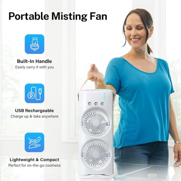 Portable Cooling Fan with Remote Control - Image 9