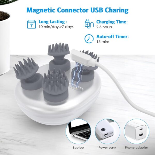 Handheld Electric Scalp Massager - Image 3