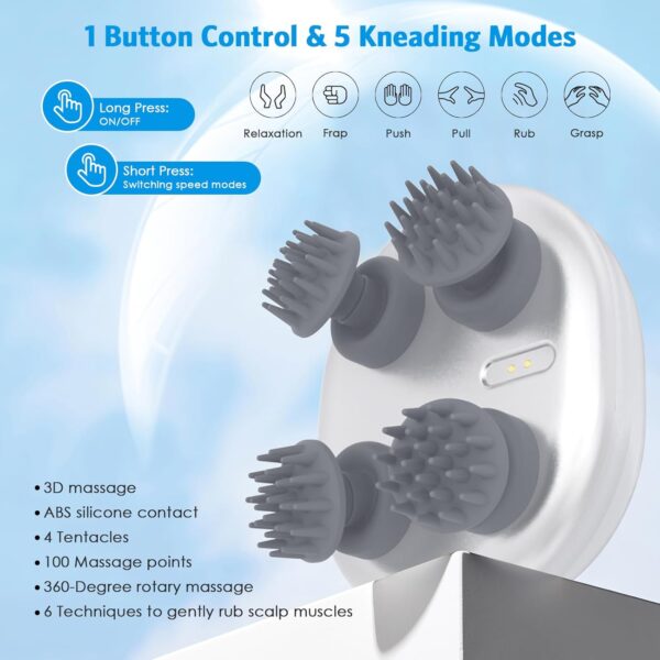 Handheld Electric Scalp Massager - Image 2