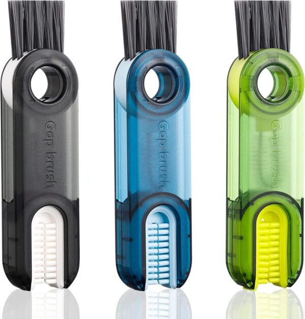 3 in 1 Multifunctional Bottle Cleaning 2 Pcs Brush - Image 8
