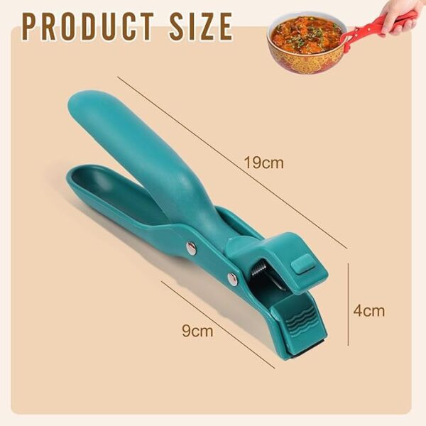 Hot Bowl Holder Clip – Silicone Non-Slip Heat Resistant Anti-Scald Gripper | Multi-Purpose Kitchen Bowl Clamp for Pots, Plates, Cookware & Serving - Image 3