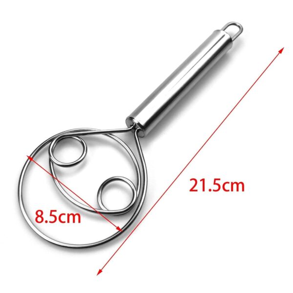 Atta Maker Hand Machine Mixer – Durable Stainless Steel Dough Mixer with Hanging Hole, Detachable Design for Time-Saving Mixing - Image 8