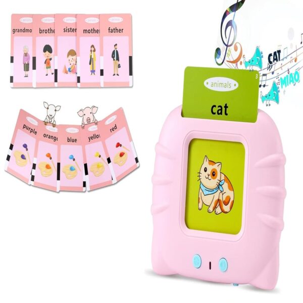 Educational Toy with Music for Toddlers Age, 200 Sight Words Flash Cards - Image 4