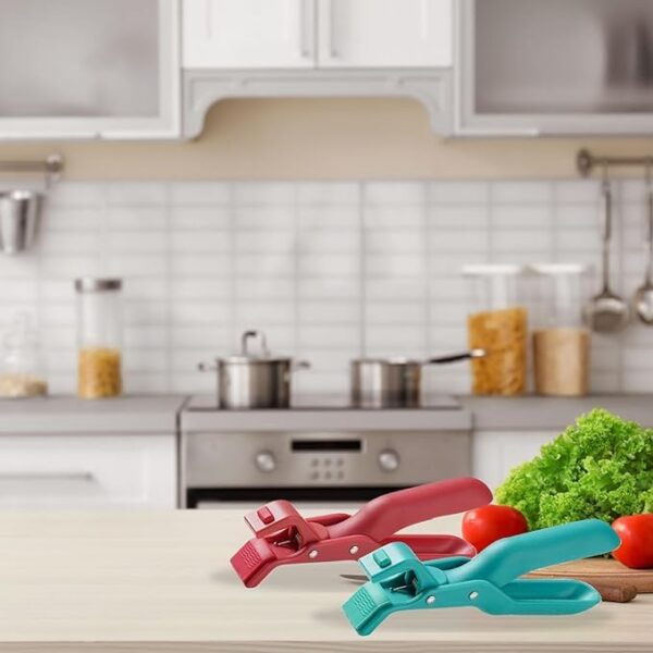 Hot Bowl Holder Clip – Silicone Non-Slip Heat Resistant Anti-Scald Gripper | Multi-Purpose Kitchen Bowl Clamp for Pots, Plates, Cookware & Serving - Image 8
