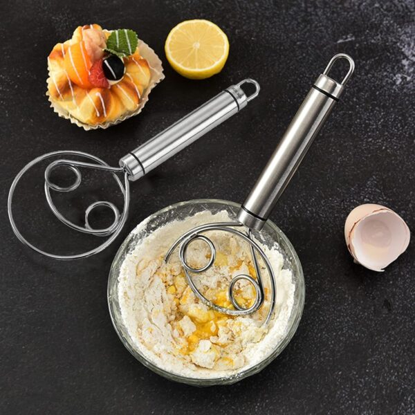 Atta Maker Hand Machine Mixer – Durable Stainless Steel Dough Mixer with Hanging Hole, Detachable Design for Time-Saving Mixing - Image 6
