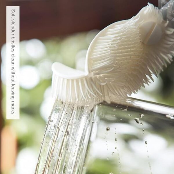 Silicone Bottle Brush Pack of 2 – Soft & Flexible Bristles - Image 4