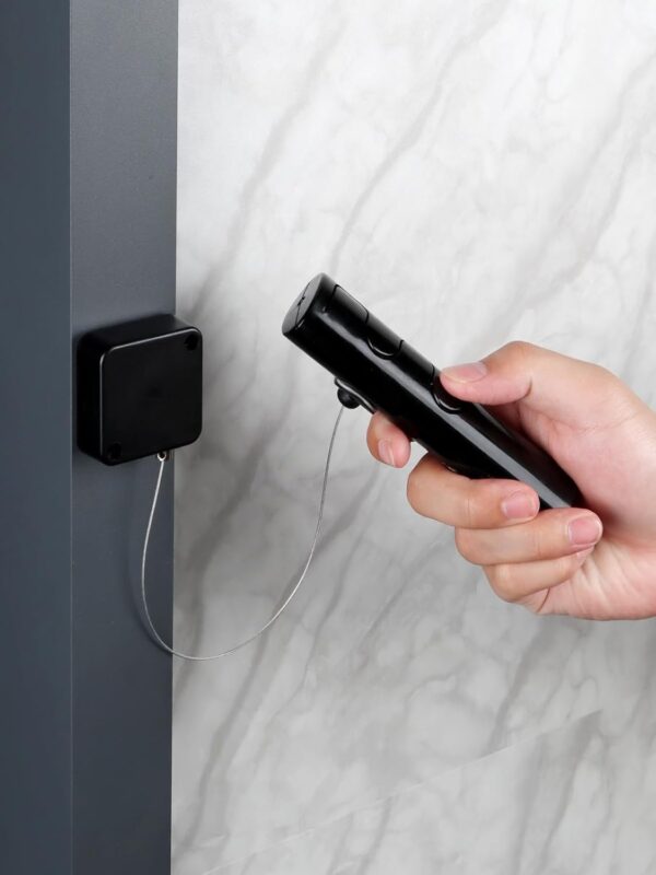 Retractable Remote Control Cable Tether Lock