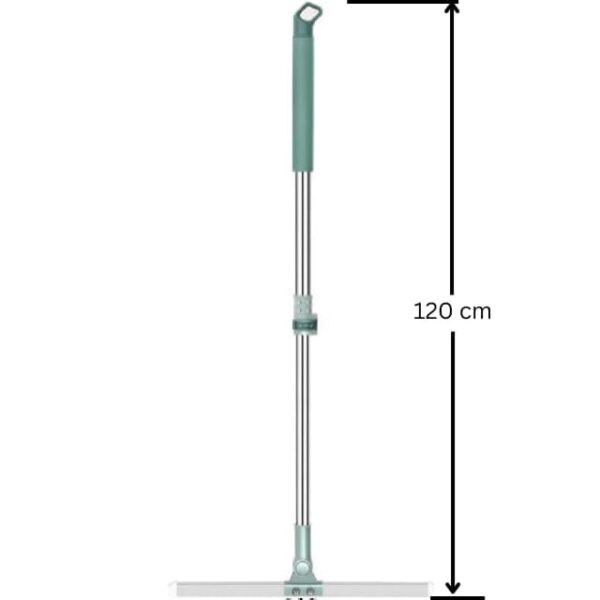 Bathroom Cleaning Wiper Brush with Long Handle – 3-in-1 Floor Scrubber with 180° Rotating Head, Tiles Cleaning Brush & Floor Squeegee for Bathroom, Kitchen, Walls, and Windows - Image 7