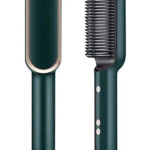Hair Straightening Iron Built With Comb